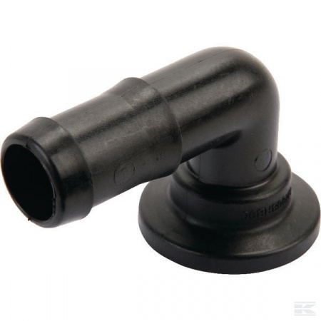 Патрубок 90гр. флянець під шланг 1" M100BRB90