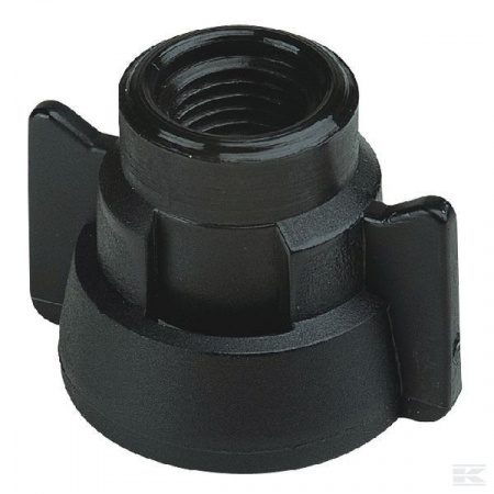 Кришка байонет 1/4"NPT чорна 40291001