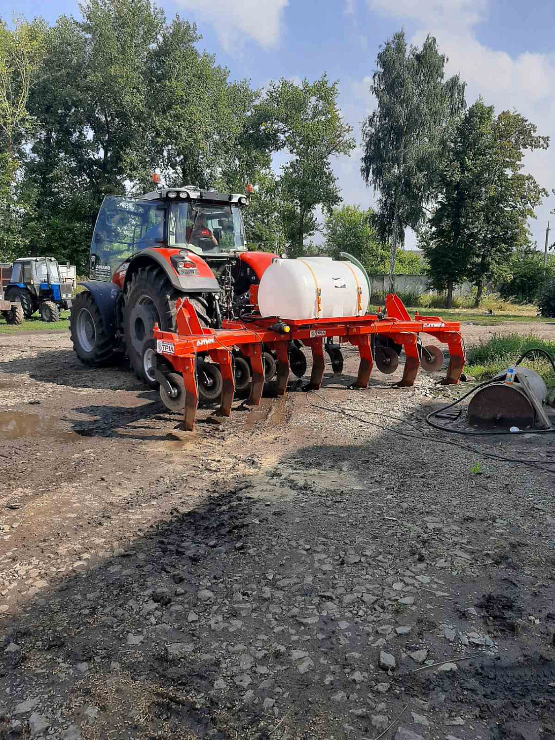 Переобладання глибокорозпушувачів під внесення РКД та КАС