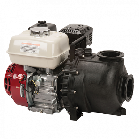 3" FP MNFLD POLY PUMP 6.5HP HONDA  
