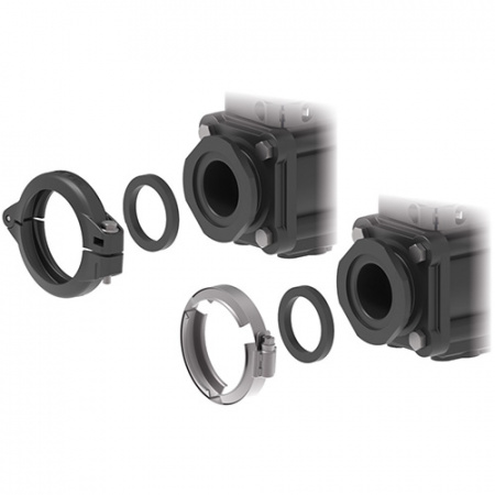 Комплект затискних хомутів 2"FP INOX 10A01220